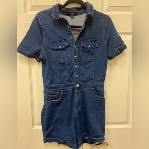 Denim Blue Jumpsuit